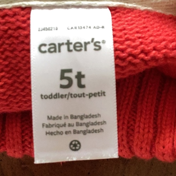 Red sweater with white polo shirt 🟫 - Picture 4 of 8